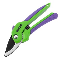 Секатор с наковальней, 210 мм, шестеренный привод, двухкомпонентные рукоятки, Palisad 60531 - фото 801602