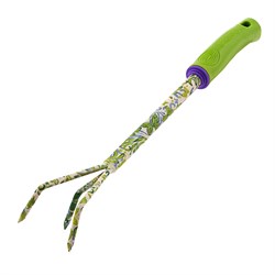 Рыхлитель 3 - зубый, 60 х 415 мм, стальной, пластиковая рукоятка, Flower Green, Palisad 620385 - фото 801730