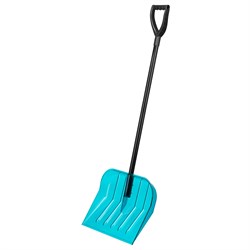 Лопата для уборки снега поликарбонат, 460 x 400 x 1430 мм, алюминиевый черенок, Luxe, Palisad 61636 - фото 802231