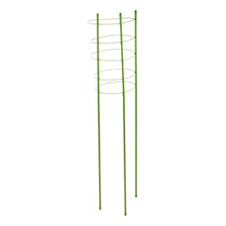 Поддержка для растений круглая H 150 см, металл в пластике, 5 колец Palisad 644045 - фото 802522