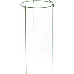 Опора для растений круглая, D 14 см, H 30 см, 5 шт, в упаковке, металл в пластике Palisad 644055 - фото 802532