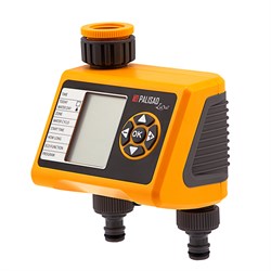 Таймер для полива на 2 линии, электронный Palisad Luxe 66199 - фото 802634