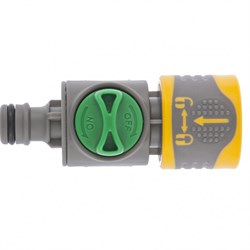 Соединитель штуцерный с переключателем Palisad Luxe 66248 - фото 802683