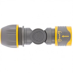 Соединитель быстросъемный, универсальный 1/2-3/4, с шарниром Palisad Luxe 66249 - фото 802751