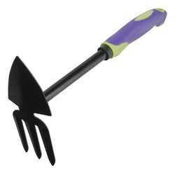 Мотыжка комбинированная, 75х300 мм, стальная, обрезиненная эргономичная рукоятка, LSR1, Palisad 62062 - фото 803148