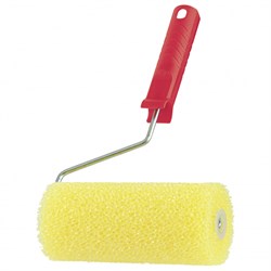 Валик "Структурный" поролоновый с ручкой, "шероховатый", 180 мм, D 80 мм, D ручки 6 мм MTX 80214 - фото 804081