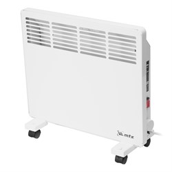 Конвектор электрический КМ-1000.1, 230 В, 1000 Вт, X-образный нагреватель, колеса, термостат MTX 98124 - фото 804694