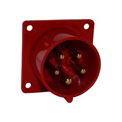 Разъем 380В, 5pin, пластик, для люльки SKYER ZLP (щитовая часть), папа - фото 805147