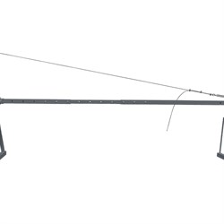 Средняя балка консоли 2,0 м для люлек SKYER ZLP сталь - фото 805181