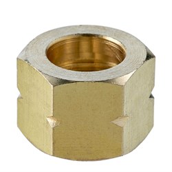 Гайка накидная М16х1,5LH, латунь Сварка - фото 806745