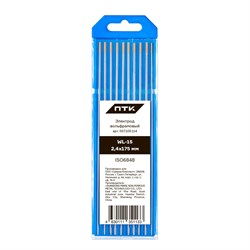 Электрод вольфрамовый ПТК WL-15-175мм ? 2,4 Сварка - фото 808338