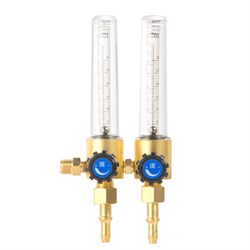 Ротаметр двойной (штуцер М14х1,5) латунь Сварка - фото 809904