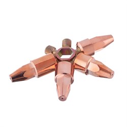 Набор мундштуков к Г2А-05 «Звездочка» (№ 0А, 1А, 2А, 3А) Сварка - фото 810225