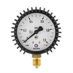 Манометр 1,0 МПа, ?63 мм, G1/4, углекислота Сварка - фото 810326