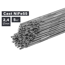 Пруток сварочный TIG, чугун (Cast NiFe55), ? 2,4 мм, 5 кг Сварка - фото 811009