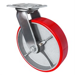 Колесо большегрузное полиуретановое поворотное Longway SCp 63 - фото 811558