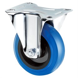 Колесо с шинкой из синей резины RONEL FRCL 63 - фото 811683