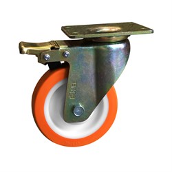 Колесо большегрузное полиуретановое RONEL RN01 NPU 100 F - фото 811863