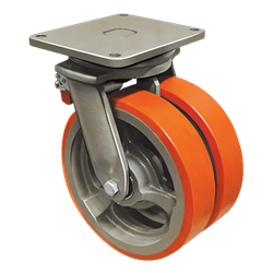 Колесо сдвоенное большегрузное EMES EW01 VBP 300 F - фото 812269