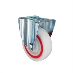 Колесо полипропиленовое неповоротное EMES EM02 MBTM 125 - фото 812432