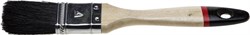 STAYER  UNIVERSAL-EURO 20 мм, 3/4" чёрная натуральная щетина, деревянная ручка, Плоская кисть (01022-020) - фото 81261
