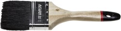 STAYER  UNIVERSAL-EURO 75 мм, 3" чёрная натуральная щетина, деревянная ручка, Плоская кисть (01022-075) - фото 81266