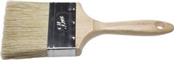 STAYER  UNIVERSAL-lux 100 мм, 4" светлая натуральная щетина, деревянная ручка, Плоская кисть (01053-100) - фото 81293