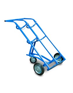 Тележка для газовых баллонов TOR ГБ-2, 2 баллона (250 литые колеса + 160 поворотное) 1012419 - фото 813108