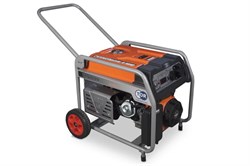Генератор бензиновый TOR KM11000H 8,0 кВт 220В 27 л с электростартером и колесами 1011100 - фото 813137