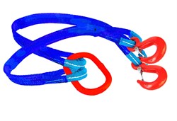 Строп текстильный TOR 2СТ 11,2 т 17,0 м 240 мм 1011631 - фото 813454