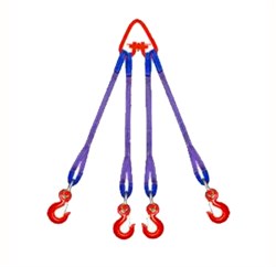 Строп текстильный TOR 4СТ 2,1 т 16,5 м 30 мм 1011664 - фото 813487