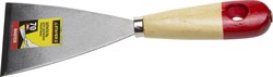 STAYER  MAXFlat 70 мм, усиленное стальное полотно деревянная ручка, Шпатель для удаления ржавчины, MASTER (1002-70) - фото 81369