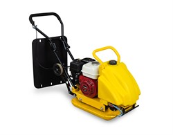 Виброплита TOR T-80 86 кг, 13кН Honda бак, коврик, колесный комплект 1015794 - фото 813843