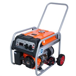 Генератор бензиновый TOR KM3800H 2,5 кВт 220В 16 л с электростартером и колесами 1018114 - фото 813880