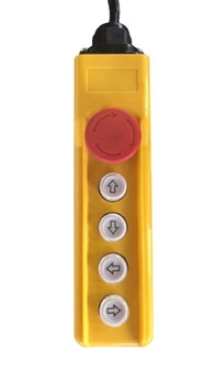 Пульт управления для талей электрических PA с тележкой 500/1000 4 кнопки+стоп (С 45uF+16uF) 1012961 - фото 813918