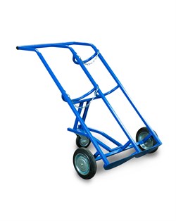 Тележка для баллонов пропан + кислород TOR ТГК-П, 2 баллона (250 резина + 160 поворотное) 1012421 - фото 814004