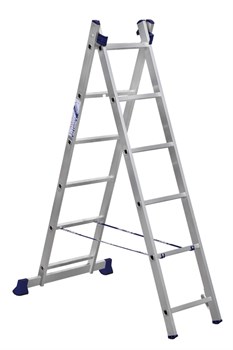 Алюминиевая двухсекционная лестница TOR 2х6 1013292 - фото 814160