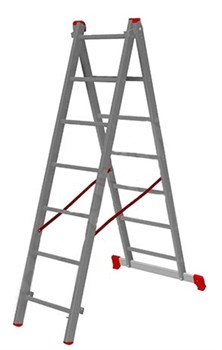 Алюминиевая двухсекционная лестница TOR 2х7 1013293 - фото 814161