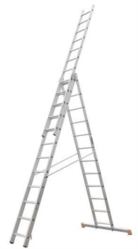 Алюминиевая трехсекционная лестница 3x12 TOR 1013309 - фото 814175