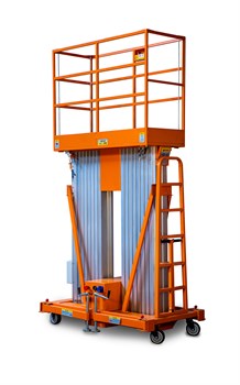 Подъемник мачтовый аккумуляторный 200 кг 10/12 м TOR GTWY10-200S DC (G) 1015940 - фото 814206