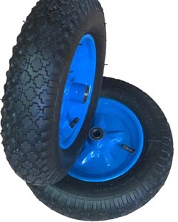 Колесо пневматическое резиновое 370 мм 3.50-8 (подшипник 20 мм) 1021181 - фото 814322