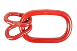 Кольцо овальное с дополнительными звеньями и плоским профилем TOR 6,7 t (г/п 6,7 т) (Q) 1022351 - фото 814366