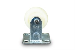 Колесо большегрузное неповоротное FCdn 46 100 мм полипропиленовое 1024226 - фото 816101