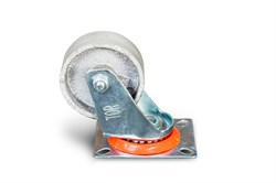 Колесо поворотное чугунное EM01 VKV 80 85 мм термостойкое 1024214 - фото 816126