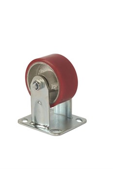 Колесо большегрузное неповоротное FCp 46 100 мм полиуретановое (N) 1025345 - фото 816144