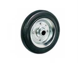 Колесо литая резина C 46 100 мм без втулки, чашек и болта (N) 1025349 - фото 816214