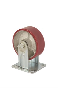 Колесо большегрузное неповоротное FCp 54 125 мм полиуретановое (N) 1024154 - фото 816245