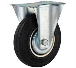 Колесо неповоротное резина FC 92 75 мм (N) 1025350 - фото 816246