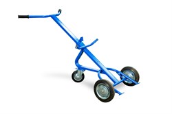 Тележка для металлических бочек TOR КБ-1 (250 пневмо+160 поворотное) 1023387 - фото 816288