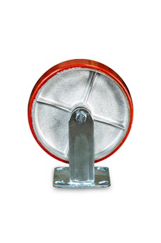 Колесо большегрузное неповоротное FCp 80 200 мм полиуретановое (N) 1024155 - фото 816291